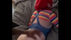 play BBW STE-SIS se pone travieso después de la fiesta de Halloween