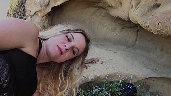 play Tourist fucked on the rocks by a climber with a big cock raised