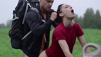 play The good teenager is fucked in the woods by a boy with an erection